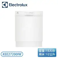 在飛比找環球Online優惠-【Electrolux 伊萊克斯】60公分 13人份 半嵌式