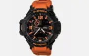 Casio G-Shock Gravity Master ORANGE Analog Digital Men's Watch GA1000-4A