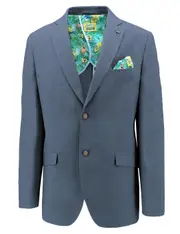 Spongebob Squarepants Mens Sports Jacket Suit - Blue
