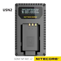 在飛比找Yahoo奇摩購物中心優惠-Nitecore USN2 液晶顯示充電器 FOR SONY