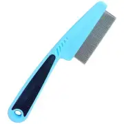 Flea Comb with Rubber Handle, Flea and Tick Comb for Dogs & Cats, Dog Comb fo...