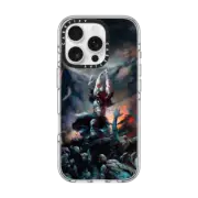 iPhone 16 Pro Clear Case MagSafe Compatible Death Dealer II by Frazetta Girls