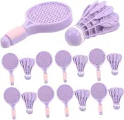 JOINPAYA Badminton Accessories Mini Badminton Bat Portable Badminton Racket Mini Model Badminton Racket Miniature Badminton Racket Micro Badminton Racket Badminton Plastic