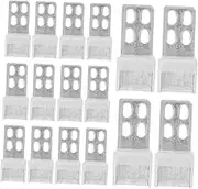 DONFAMDS 24pcs Heavy Duty Spring Clips Set for Sofa Chair Repair Sturdy Upholstery Clips for Noiseless Furniture Spring Fixing Easy Installation for Various Sofa