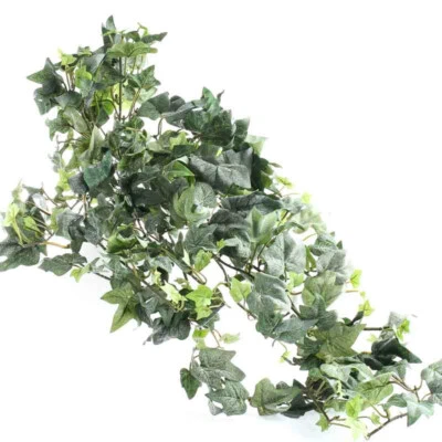 Set of 2 Lightly Flocked 21-1/2" Artificial Variegated Greenery Bushes