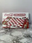 Coca-Cola Collectible Checkers Set. Master Pieces 2020. New In Box.