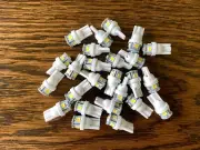 25 New Cool White 8V Wedge Lamp LED Light Bulbs for Pioneer Project/One Receiver