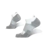 OS1st WIDE Wellness Performance Socks | No Show Black, White