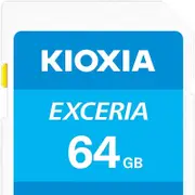 SD Card KIOXIA 64GB EXCERIA SDXC Class 10 UHS-I DSLR Video Camera Memory 100mb/s