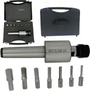 MachEl MT-3 Shank Rotary Broach with ER 16 Adaptor 7 Hex Broaches