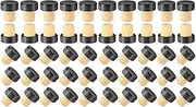 Binxind Cork Plugs Cork Stoppers Tasting Corks T-Shape Wine Corks with Plastic Top Wooden Wine Bottle Stopper Bottle Plugs Corks