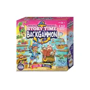 Thinking Cup Games Story Time Backgammon Tabletop Interactive Party Board Game