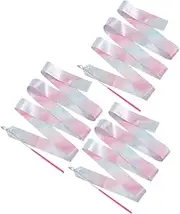 SUPVOX Performing Dancing Ribbons 3pcs Glittering Star Gymnastics Streamer Portable Dance Ribbon