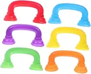 Homoyoyo 6pcs Simulation Handset for Speech Therapy Auditory Feedback and Pretend Play Learning for Classroom Activities and Language Development