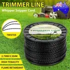 2.7MMx264M Trimmer Line Whipper Snipper Cord Wire Brush Cutter Brushcutter 1/2PC