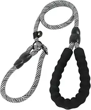 Dog Walking Rope | 4.9 FT Shock Absorber Dog Rope for Medium Large Breed,Anti-Slip Handle Flexible Buckle Shock Absorber Puppy Pet Strap