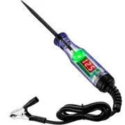 Test Light Automotive 3-48V Digital LED Circuit Tester, Auto Light Tester with V