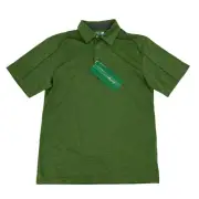 Ben Hogan Golf Polo Shirt Men's Size S Peacoat Green Short Sleeve Quick Dry New