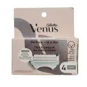 Gillette Venus For Pubic Hair and Skin Razor Blade Refills 4 Count