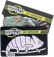 Abu I Pet UVB Tester Reptile Lamp UV Sensor Test Card for Reptile Breeding 2 Pcs