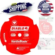 7-1/4 inch Diamond Tipped Circular Saw Blade for Fiber Cement 10-Pack