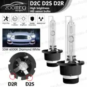 2PCS NEW OEM D2S D2R 6000K 66240 66040 85122 XENON HID HEADLIGHT BULBS LAMPS SET
