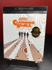 A Clockwork Orange (4K UHD+Blu-ray+Digital+***MINT***Slipcover) Factory Sealed