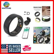 Ergonomic Smart Ring with Multi-Sport Tracking - Bluetooth Enabled Health Device