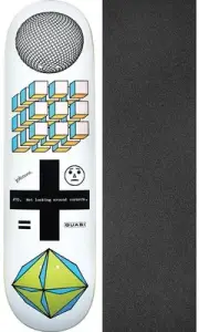 Quasi Skateboards 3DP0 8.625" Skateboard Deck + griptape