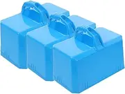 Didiseaon Castle Foundation Brick Maker 3pcs Snow Brick Mold Outdoor Toy for Boys and Girls Random