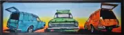 CLASSIC HOLDEN PANEL VAN AUSTRALIAN BAR RUNNER 890MM X 240MM