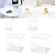 Acrylic Display Box Storage Case Clear Storage Container Stackable Souvenirs