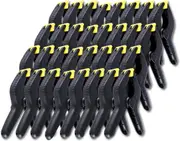 Handy Hardware 32PK Spring Clamps Strong Grip Swiveling Jaws Smooth Edges 9cm