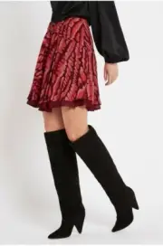 NWT Sass & Bide Flight Mode Flared Mini Skirt RRP $390 Size 44 14 Free Post
