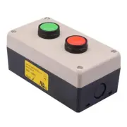 IDEC Red Green 22mm Momentary Push Button Switch Control Station 2NO-1NC IP65