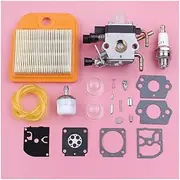 Carburetor Carb Repair Kit for Stihl HS81 HS81R HS81RC HS81T HS86 HS86R HS86T Air Fuel Filter Line Trimmer Replace Spare Part