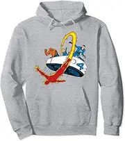 [Marvel] Fantastic Four Retro Fantasticar Team Pullover Hoodie