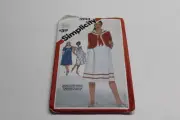 Simplicity Sewing Pattern ︱5944︱10,12,14︱Size ︱1983︱Sailer Dress
