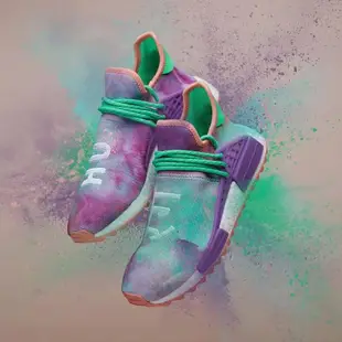 🤍LAB003【ADIDAS｜ PW NMD HU HOLI 菲董聯名鞋款 紫綠】-AC7034