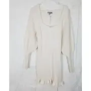 Asos sweater cable knit mini balloon sleeve dress size 8