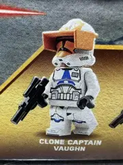 LEGO Star Wars Captain Vaughn Minifigure 332nd Clone Trooper Never Assembled