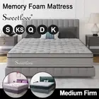 Queen Double King Single Bed Mattress Cool Gel Memory Foam No Spring Mattresses