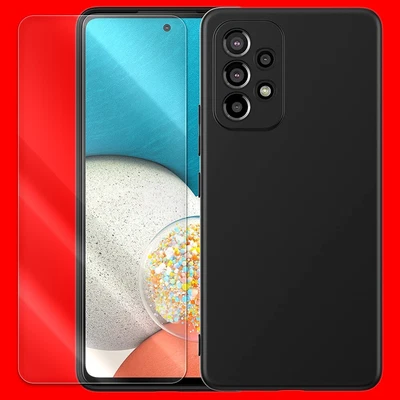 Explosion-proof Screen Protector TPU Cover Case f Samsung Galaxy A53 5G SM-A536U