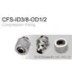 ENZOTECH G1/4 (CFS-ID3/8-OD1/2)3分薄管專用快速接頭