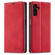 FORWENW Fantasy Series for Samsung Galaxy S23 FE Wallet Case Skin-touch Leather Phone Cover