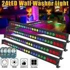 120W 24LED Beam Wall Wash Light Bar DMX RGB DJ Disco Stage Party Light W/Remote