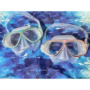 【♥現貨 小阿波羅面鏡】炫彩鋁合金鏡框 小APOLLO低容積面鏡 自由潛水 水肺潛水