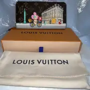 AuthenticLouis Vuitton Vivienne 2022 Holiday Limited Zippy Wallet