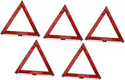 JECOMPRIS Sturdy Plastic Warning Triangle for Trucks Car Triangle Safety Reflector Dot