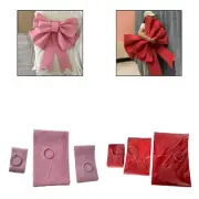 Big Bow Material Package Holiday Decoration Multipurpose for Windows, Doors